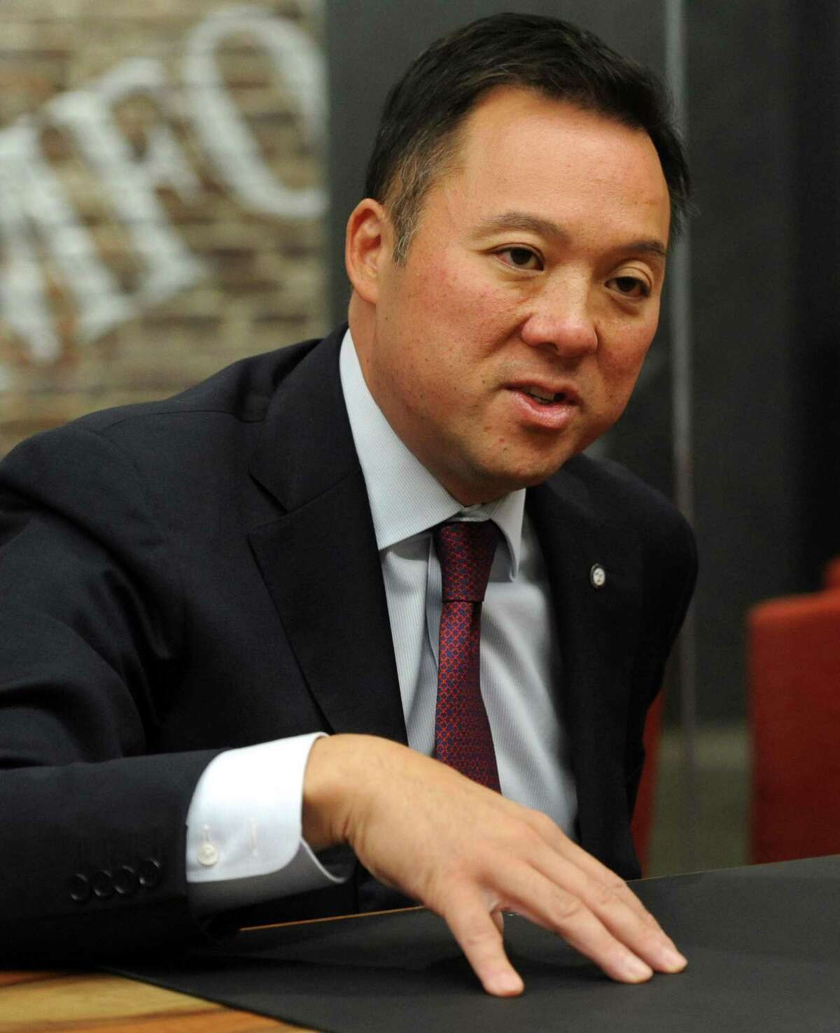 William Tong was elected Tuesday as Connecticut attorney general.