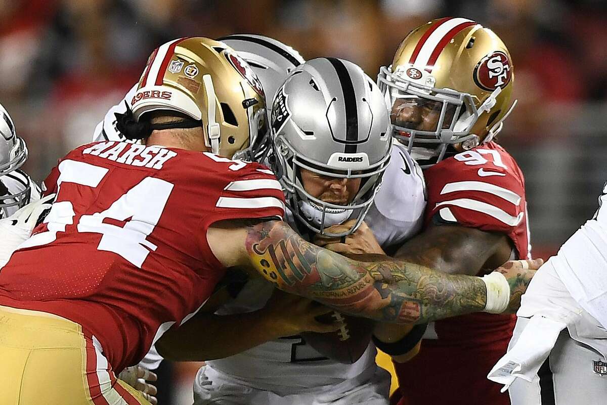 August 25, 2018: San Francisco 49ers defensive lineman Cassius