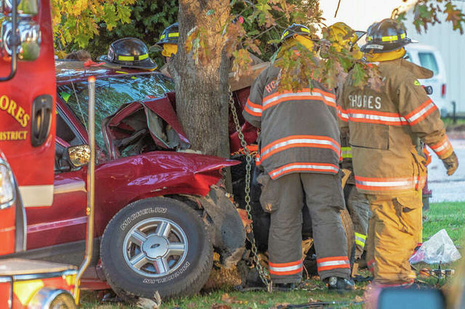 Critical injuries in Route 140 crash, driver trapped in wreckage