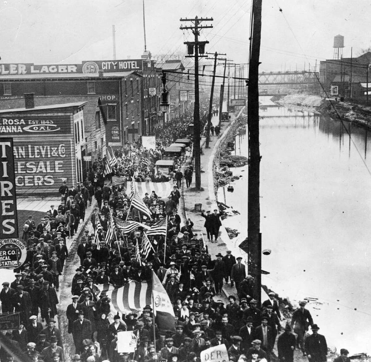 Armistice Day in Schenectady, Nov. 11, 1918