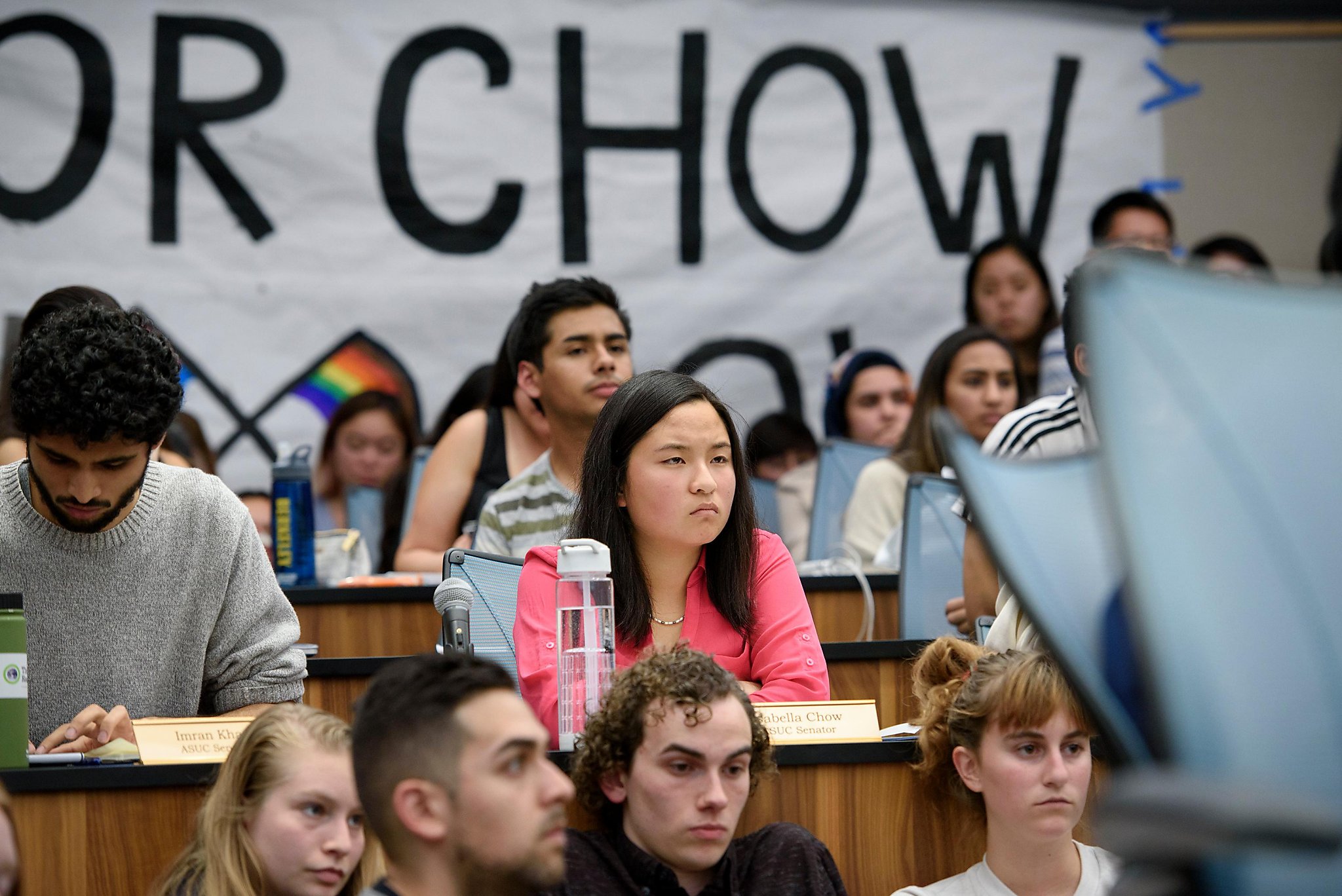 UC Berkeley campus senator abstains from a vote. Now students want her out