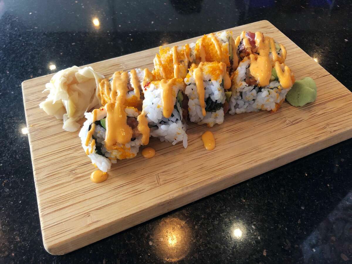Crunchy spicy tuna roll at Kaisen Sushi in San Francisco. Kaisen Sushi announced that it would permanently close. 