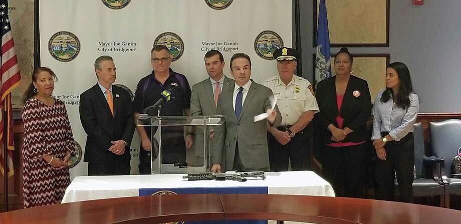 Bridgeport Ordinance Bans Ghost Printed Guns Connecticut Post A Photo From Press Conference Announcing The Ordinance On Oct 10 2018