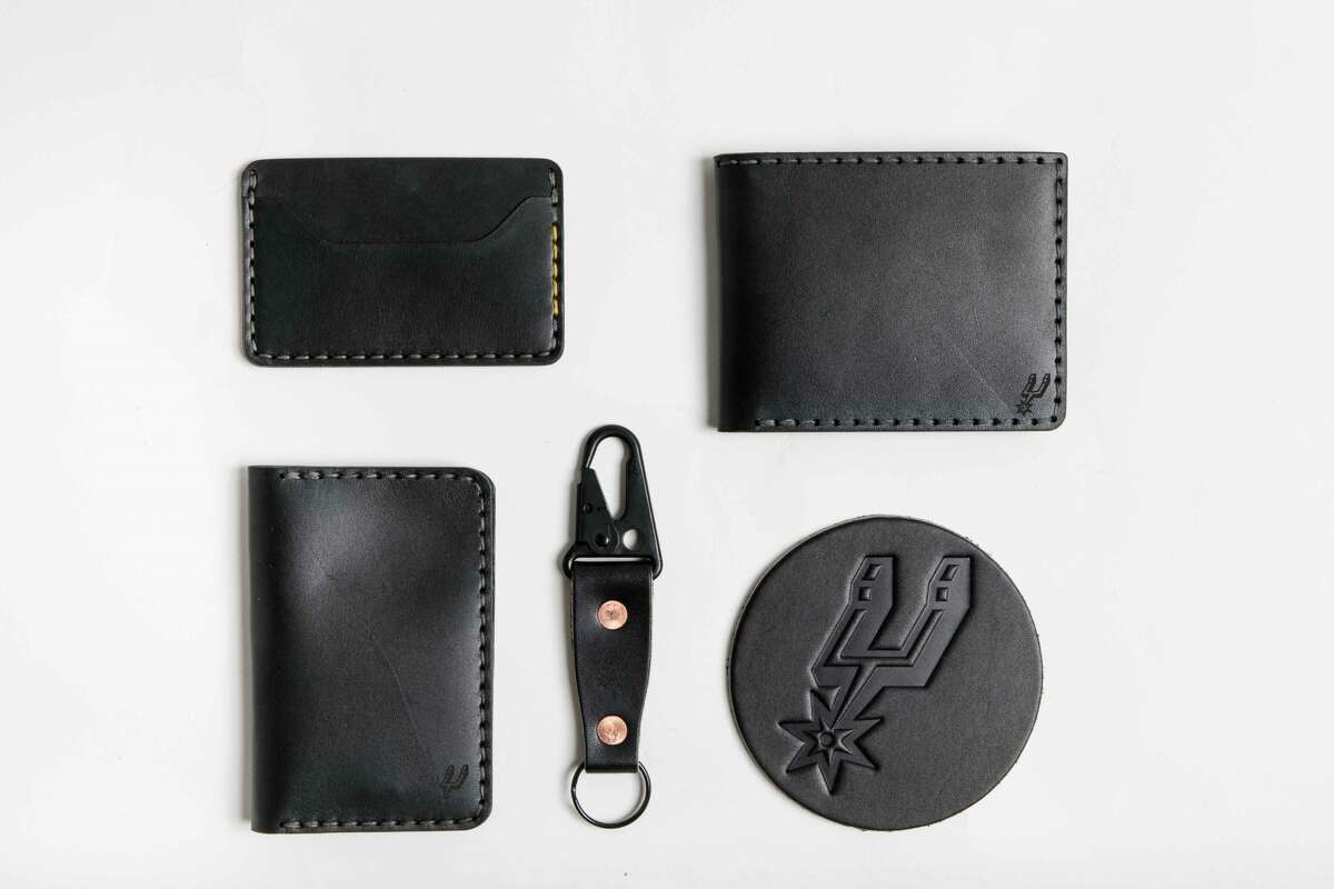 Spurs, Bexar Goods leather line - $5-$165 Buy the line at Outland Provisions.