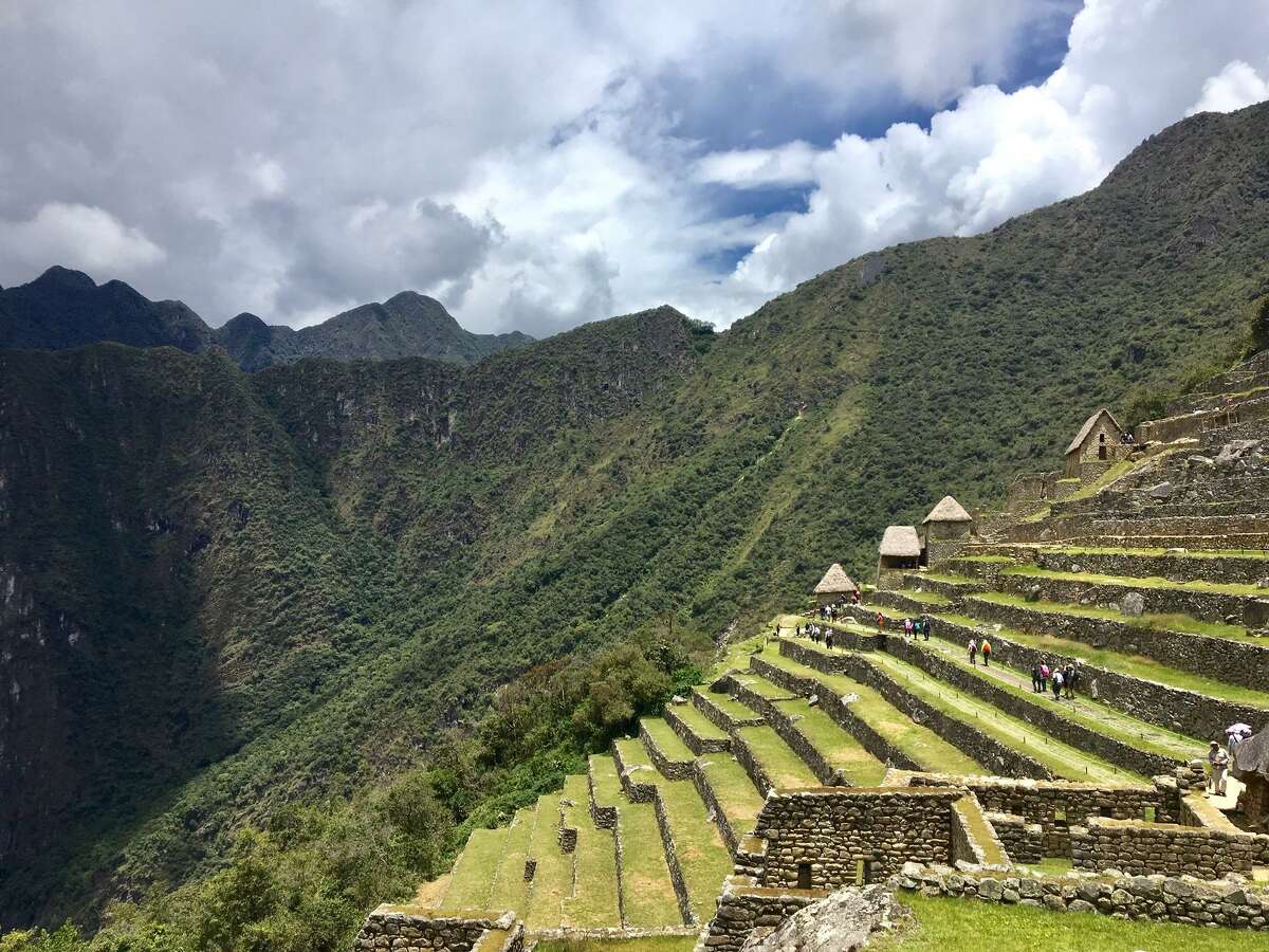 Machu Picchu is the prize after a four-day trek along the Inca Trail.