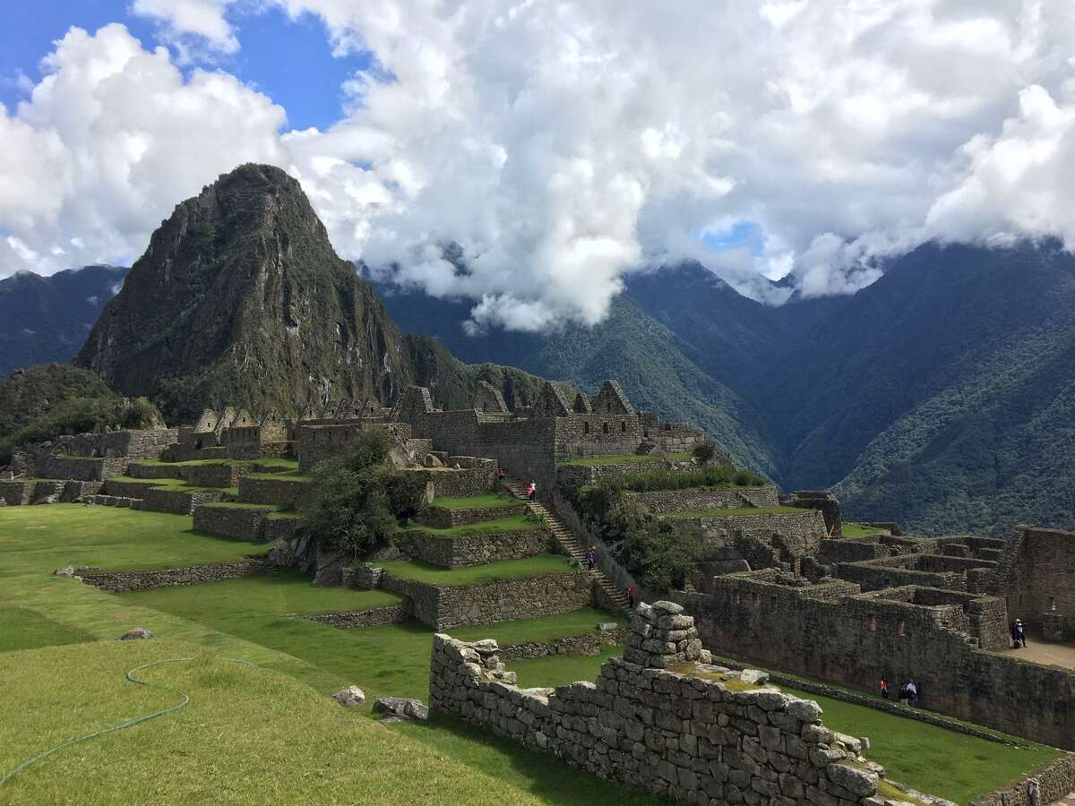 Machu Picchu is the prize after a four-day trek along the Inca Trail.