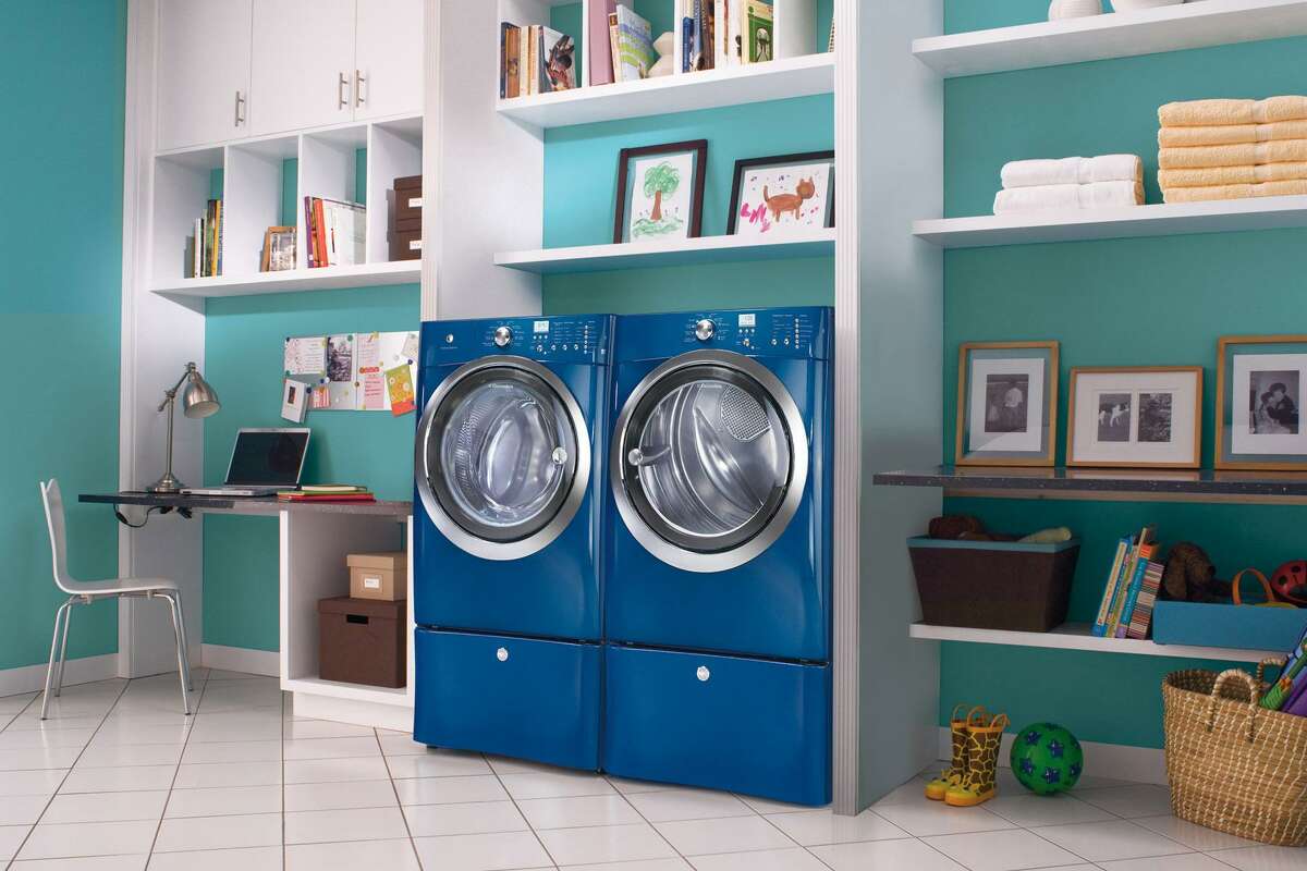 Highend laundry rooms now double or tripleduty rooms