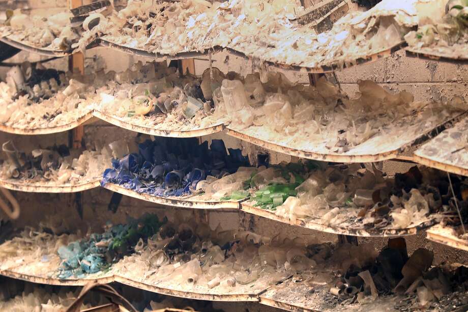 Sam's Liquor store at Clark and Bille Roads after Camp Fire in Paradise, Calif. on Friday, November 9, 2018. Photo: Scott Strazzante / The Chronicle