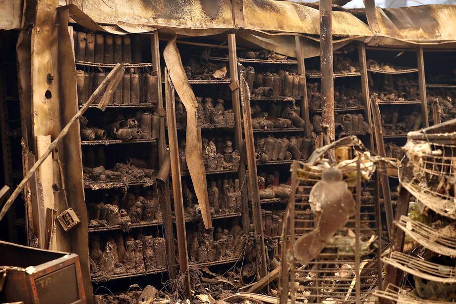 AFTER: Sam's Liquor, Paradise Sam's Liquor store at Clark and Bille Roads after Camp Fire in Paradise, Calif. on Friday, Nov. 9, 2018. Photo: Scott Strazzante, The Chronicle