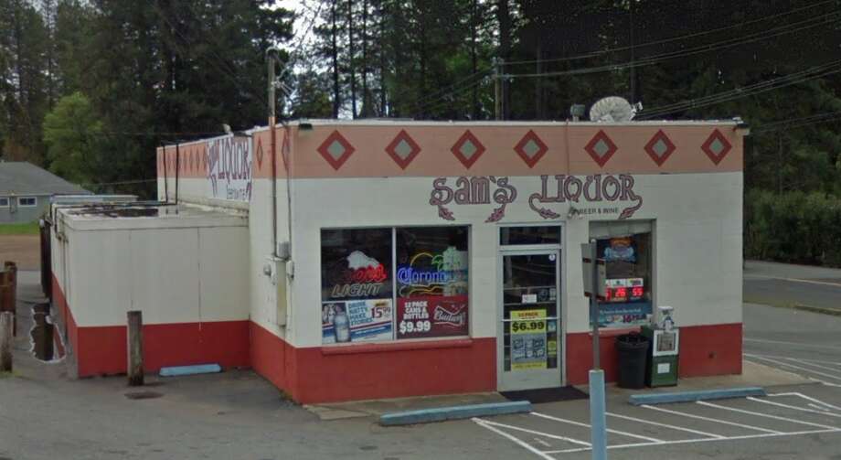 BEFORE: Sam's Liquor, Paradise Located at 6404 Clark Rd, Paradise, Calif. Photo: Google Maps 