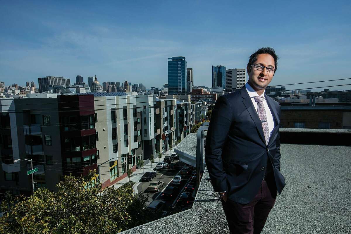 Nav Athwal, the founder of RealtyShares, stands for a portrait in an undated photo in San Francisco, Calif.
