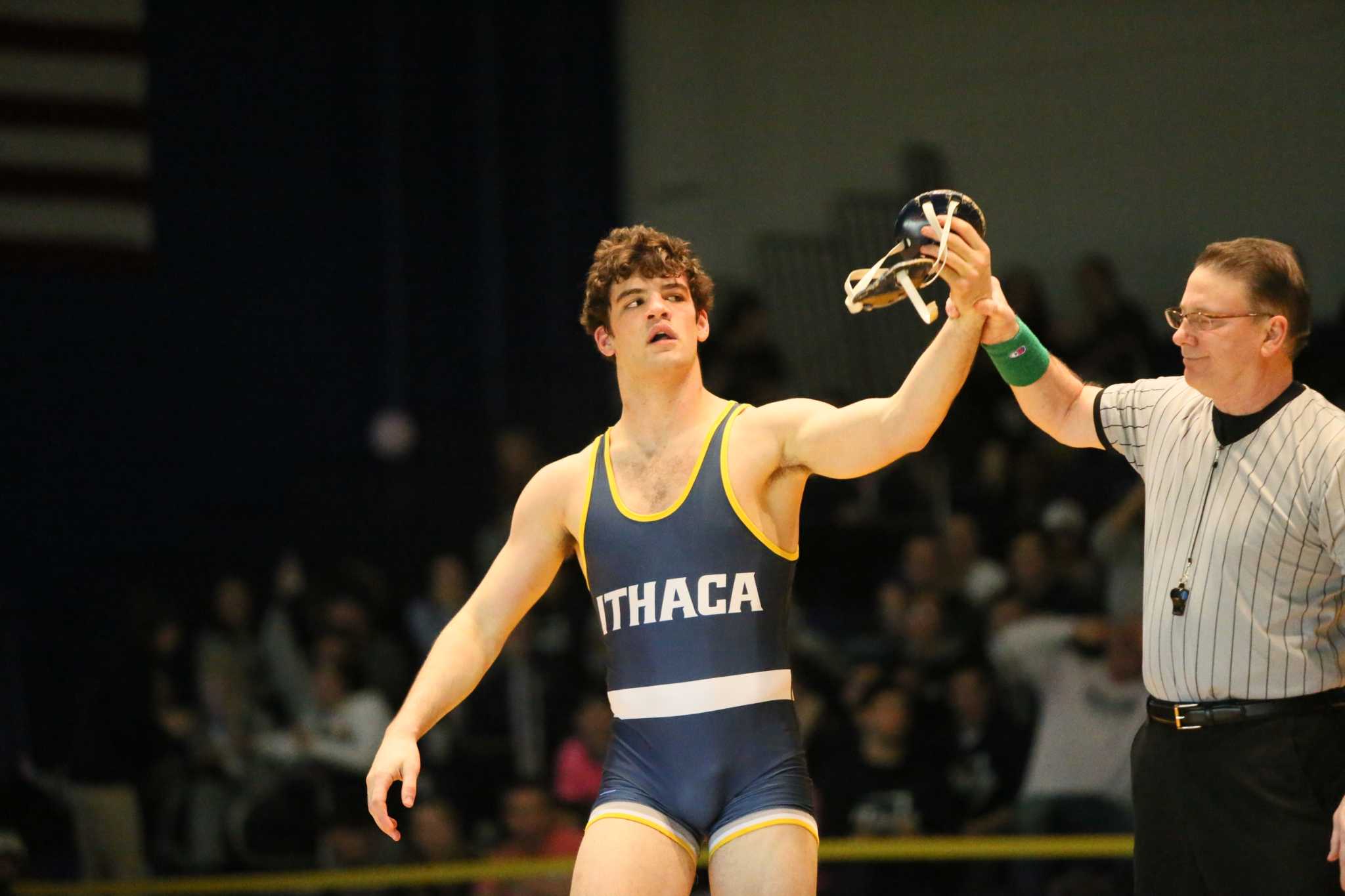 Campus watch Jake Ashcraft excels for Ithaca wrestling photo