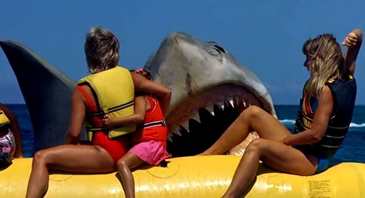 1. My parents took me to see 'Jaws: The Revenge in 3D' when I was four. I now have a paralyzing fear of great white sharks. And I’ll never, ever, ever ride a banana boat.