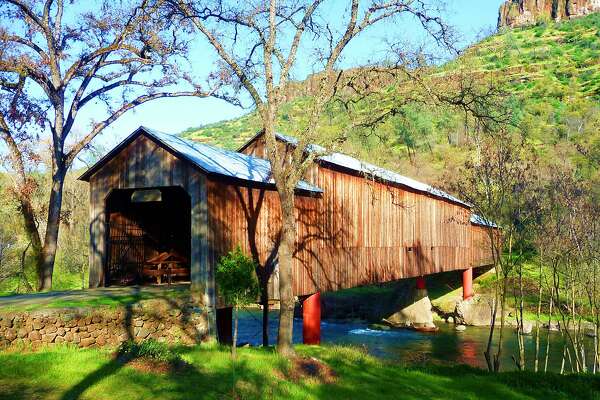 Camp Fire Destroys 132 Year Old Covered Bridge That Was Monument