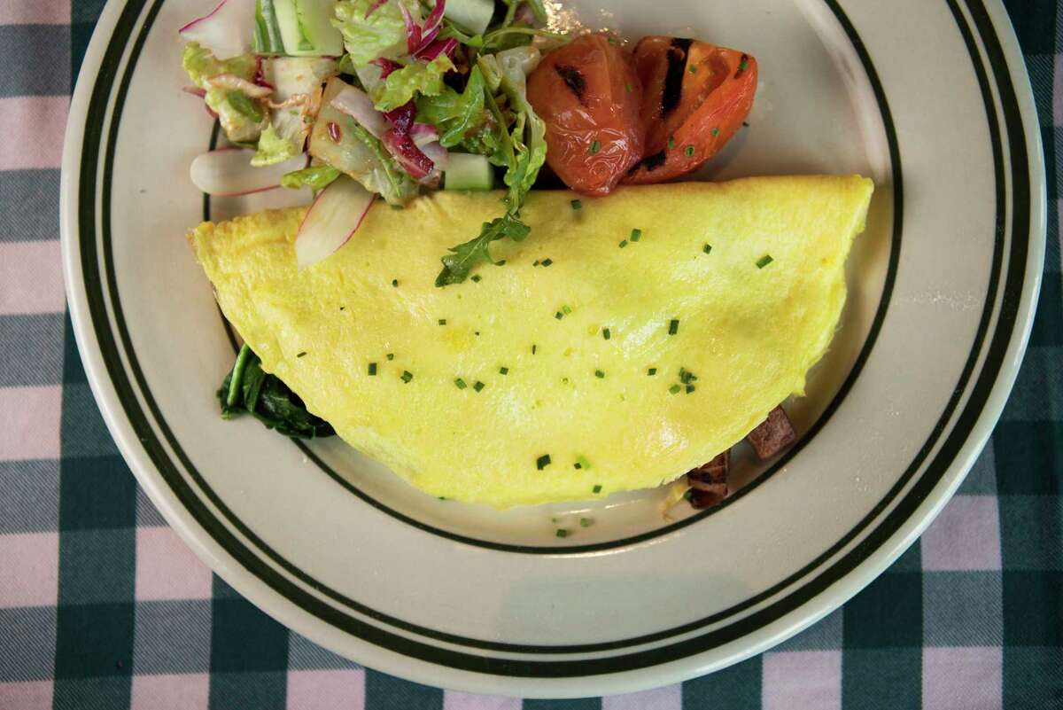 All-day omelet with salad at B.B. Lemon, 1809 Washington.