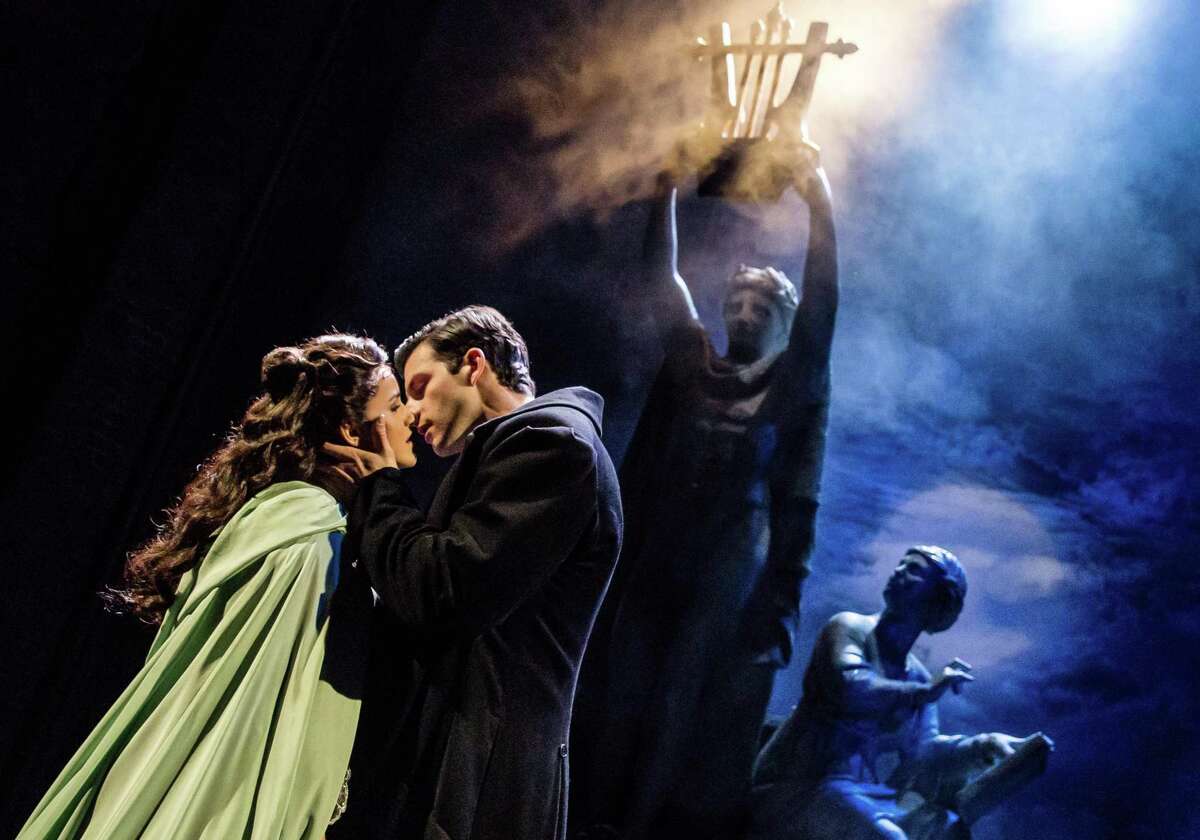 Eva Tavares and Jordan Craig in touring Broadway production of “The Phantom of the Opera.”