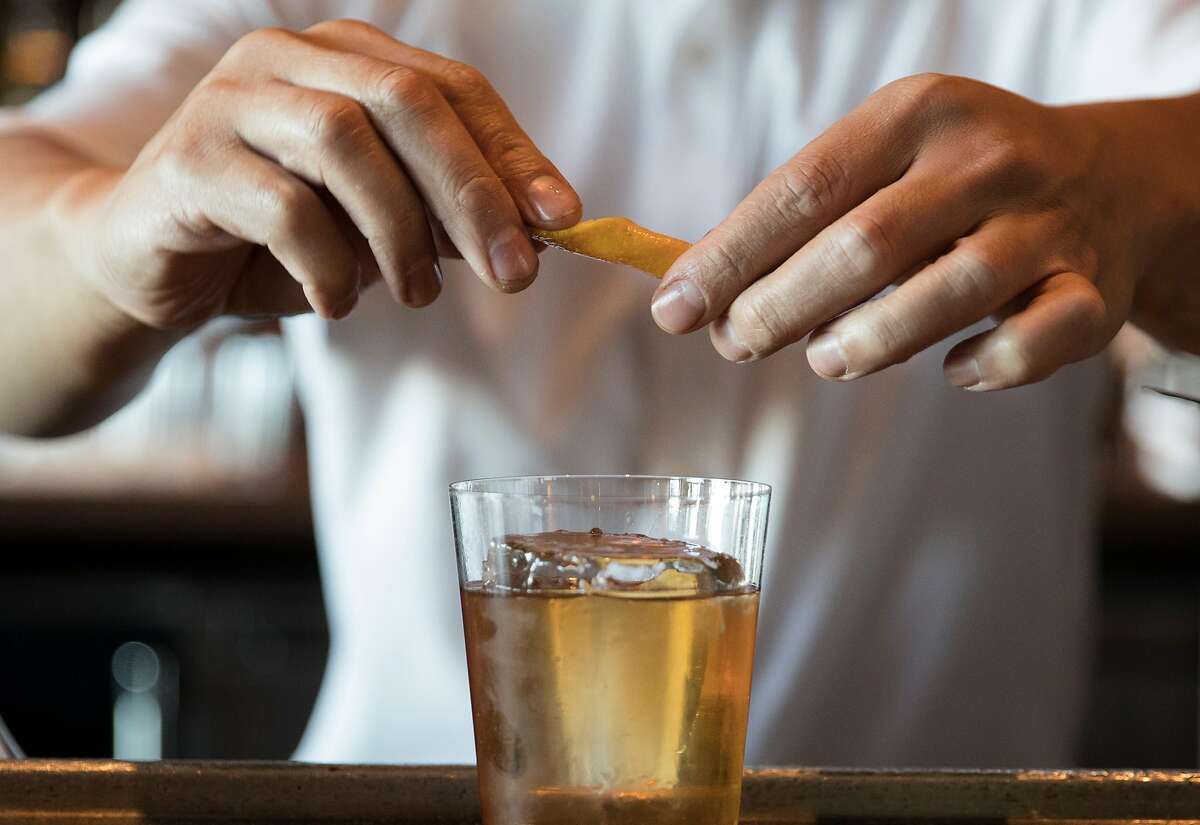 Angler, with a Don Lockwood cocktail, makes the list of top spots.