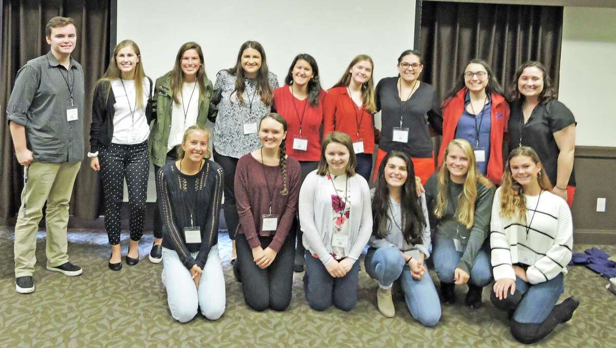 Westbrook High Teen Leadership/School Climate Students recently took part in the National Education Association New England Aspiring Educators' Conference at the Heritage Hotel in Southbury.