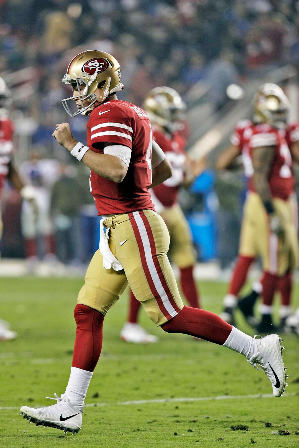 Eli Manning's late touchdown pass leads Giants past 49ers 27-23 - Los  Angeles Times