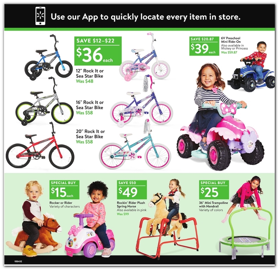 Walmart black friday online kids bikes