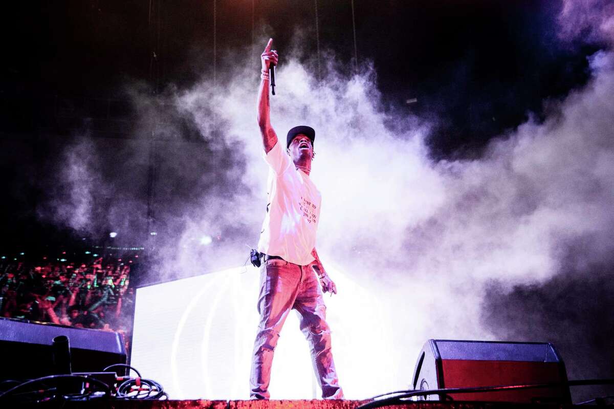 Travis Scott performs at the Voodoo Music Experience in City Park on Saturday, Oct. 27, 2018, in New Orleans. WILD PARTIES: How celebs celebrate after the Grammy Awards