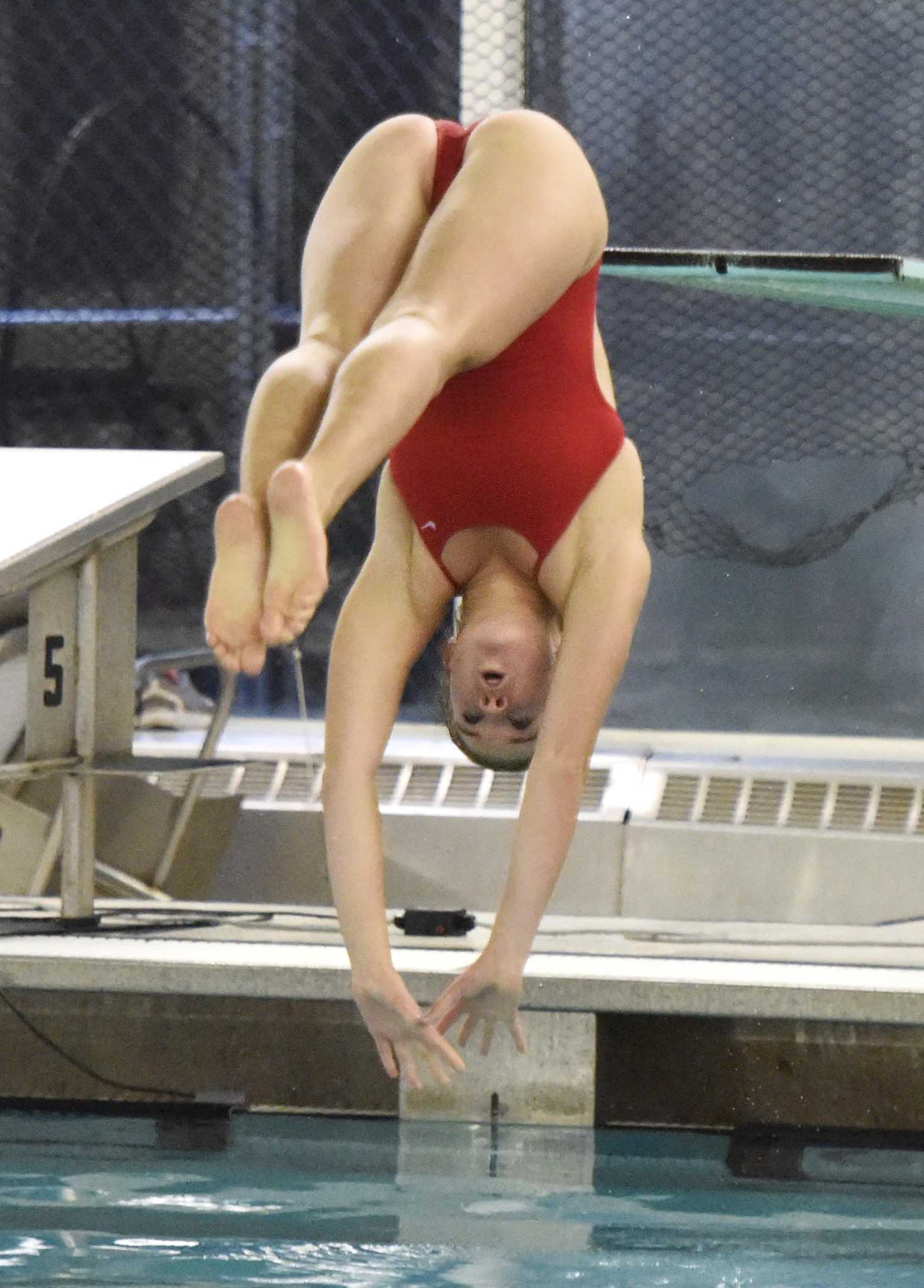 High School Girls Swimming Notebook