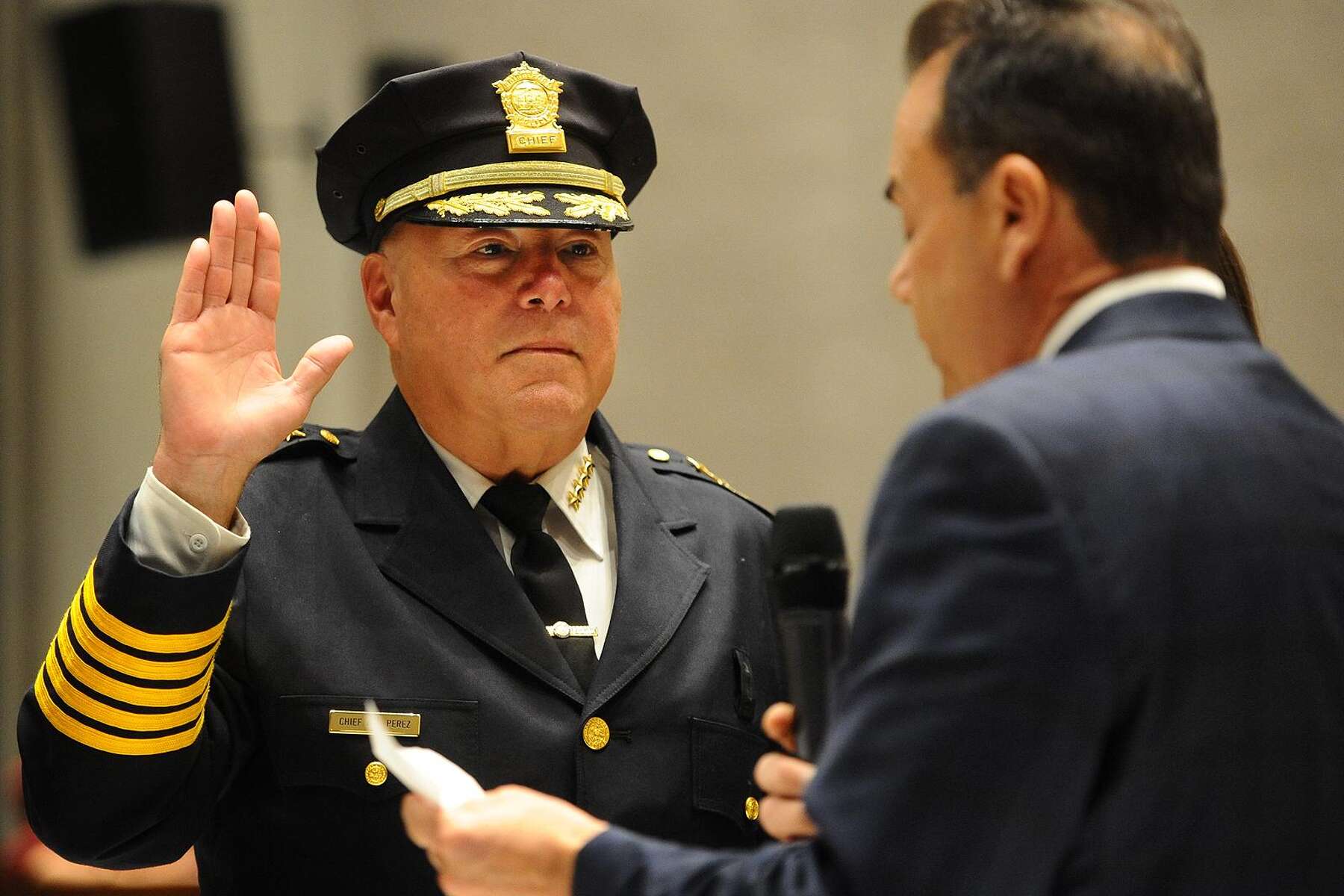 Chief Perez's contract in Council's hands