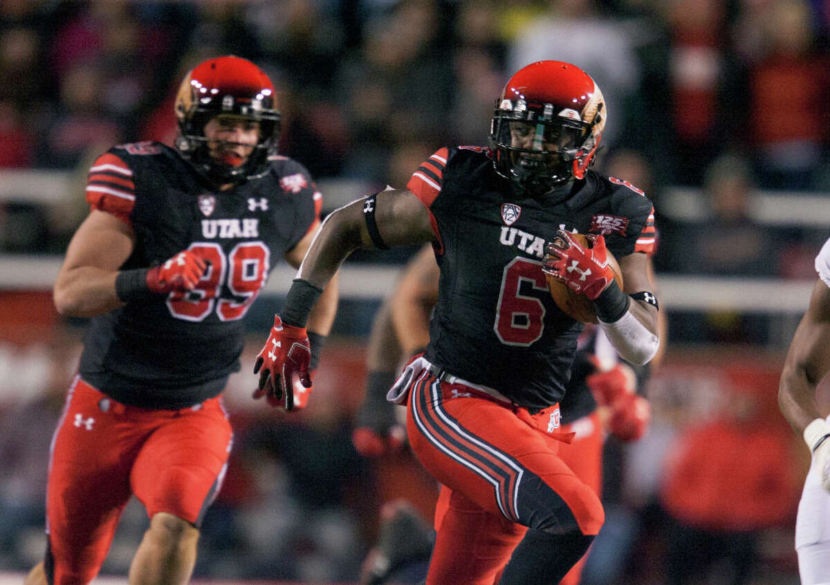 3. Utah Utes Plenty of teams love to wax poetic about the "next man up" mentality, but No. 19 Utah backed it up last weekend. Without starting quarterback Tyler Huntley and starting running back Zach Moss, the Utes took down Oregon 32-25. Freshman Jason Shelley took over under center, and while he wasn't spectacular in the air (58 percent completion percentage and no scores), he didn't turn the ball over and gave his team a chance to win. He did, however, account for two rushing touchdowns – the team's only visits to the end zone. Backup running back Armand Shyne absolutely torched the Ducks, rushing for 173 yards on just 26 carries. The offensive MVP, though, was kicker Matt Gay. The senior went made all six of his field goal attempts, including a long of 55 yards. While the defense crumbled a bit in the second half, they held Oregon to just seven points in the first half and got crucial stops when they needed them. The Utes get a reeling Colorado this weekend. 
