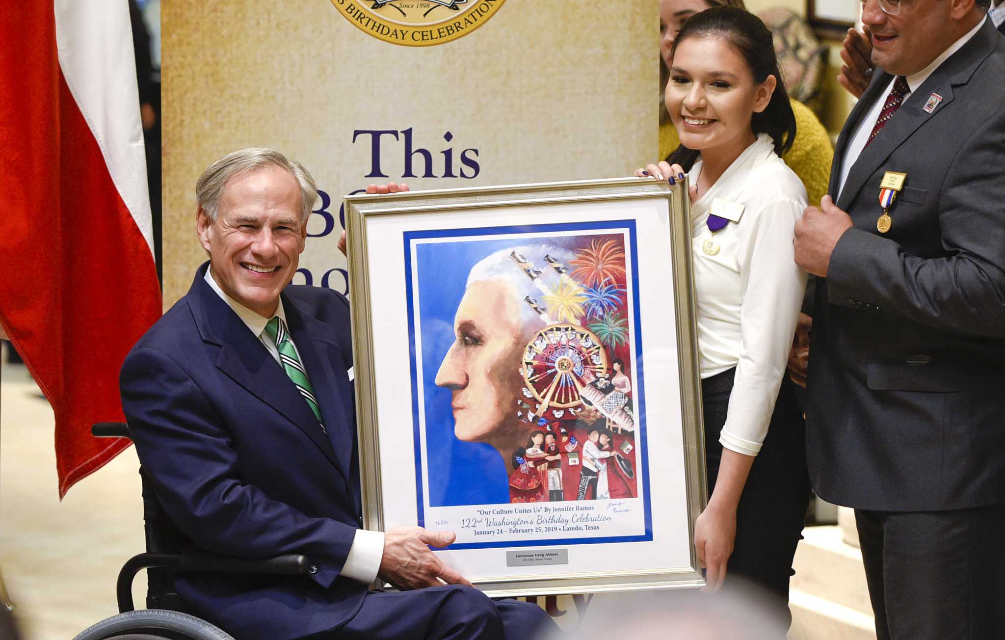 Governor Greg Abbott named Mr. South Texas for 2019's Washington’s ...