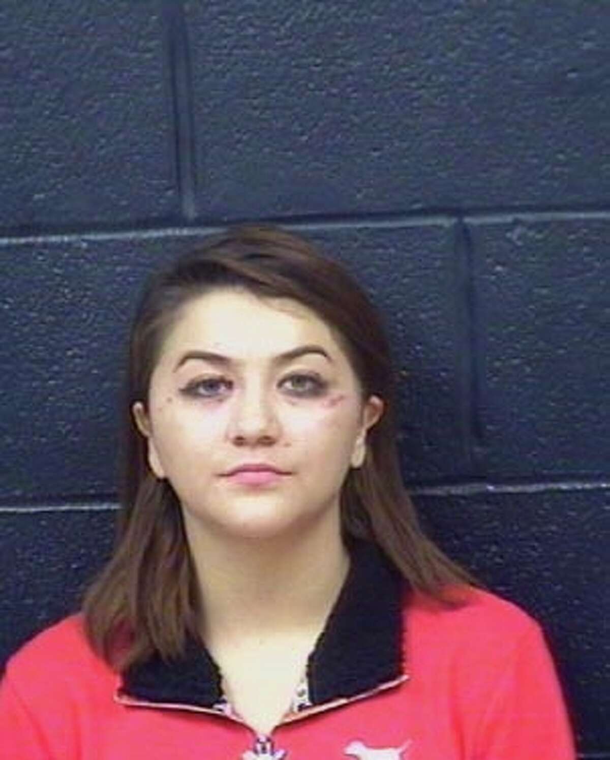 Esthefany Arias, 19, was cited for disorderly conduct (fighting with another.)