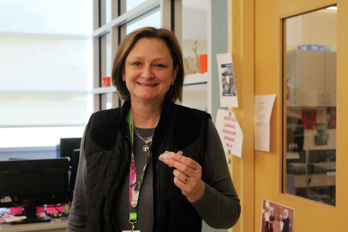 Vivian Birdsall, STEM teacher at Saxe Middle School. Taken Nov. 12.