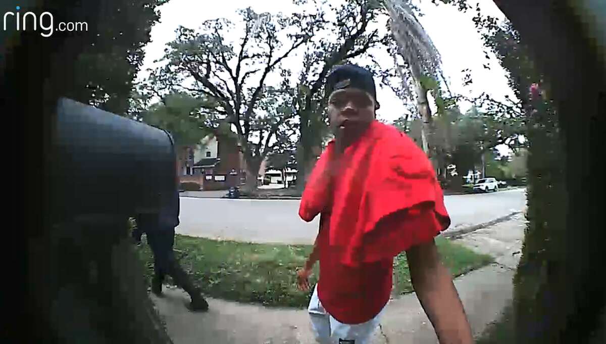 These three men were caught on video stealing packages from Houston area homes in November. Do you recognize them ?