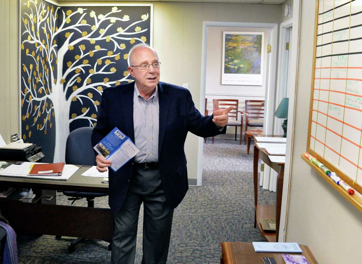 CDRC president Barry Levine gives a tour of their new Capital District Recovery Center on Colvin Avenue Wednesday Nov. 14, 2018 in Albany, NY. CDRC is a safe and accessible place for people seeking recovery from addictions, hosting 12 step meetings, supports and programs for self-improvement. (John Carl D'Annibale/Times Union)