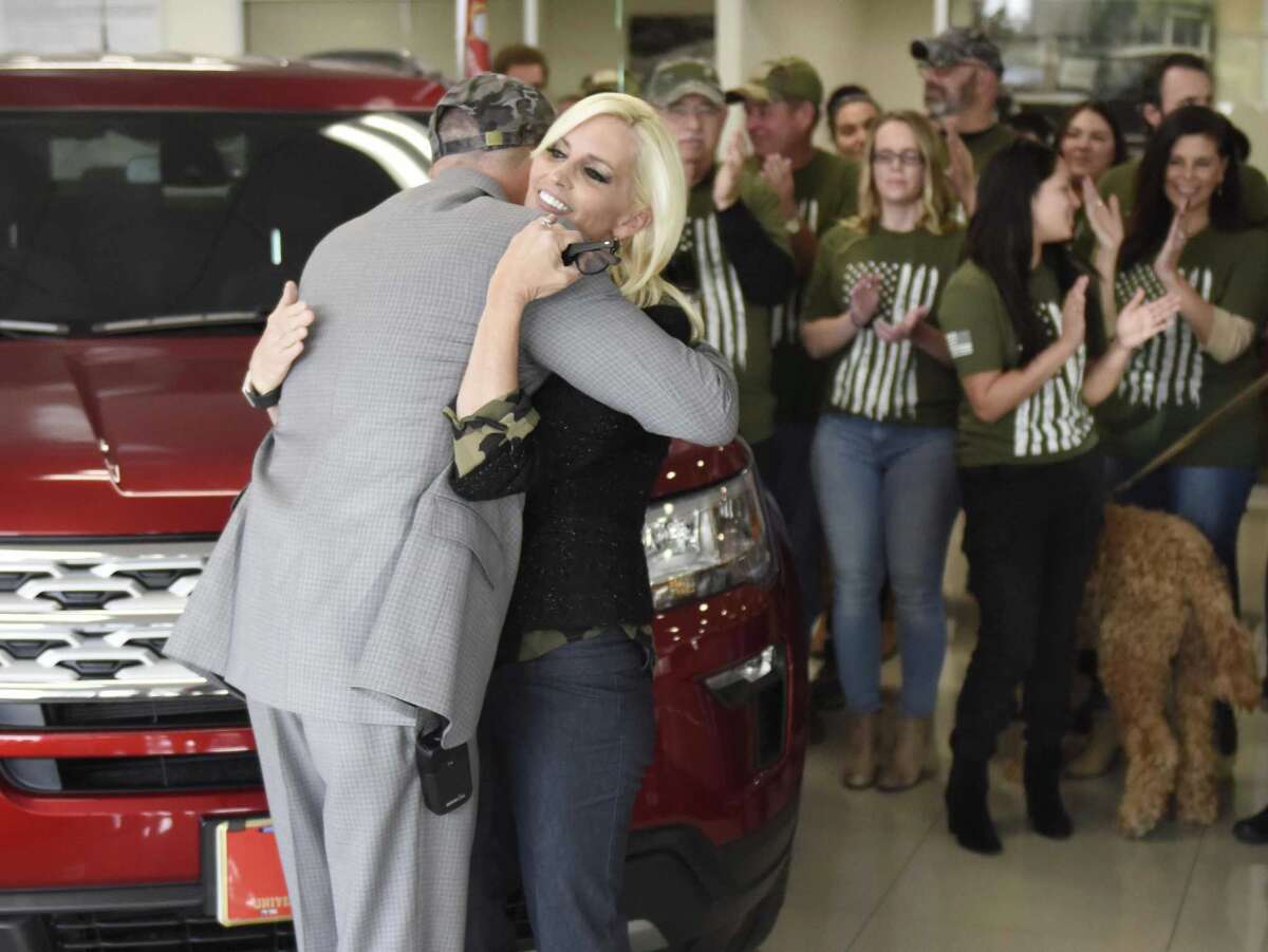 Stamford dealership gives away car leases to veterans