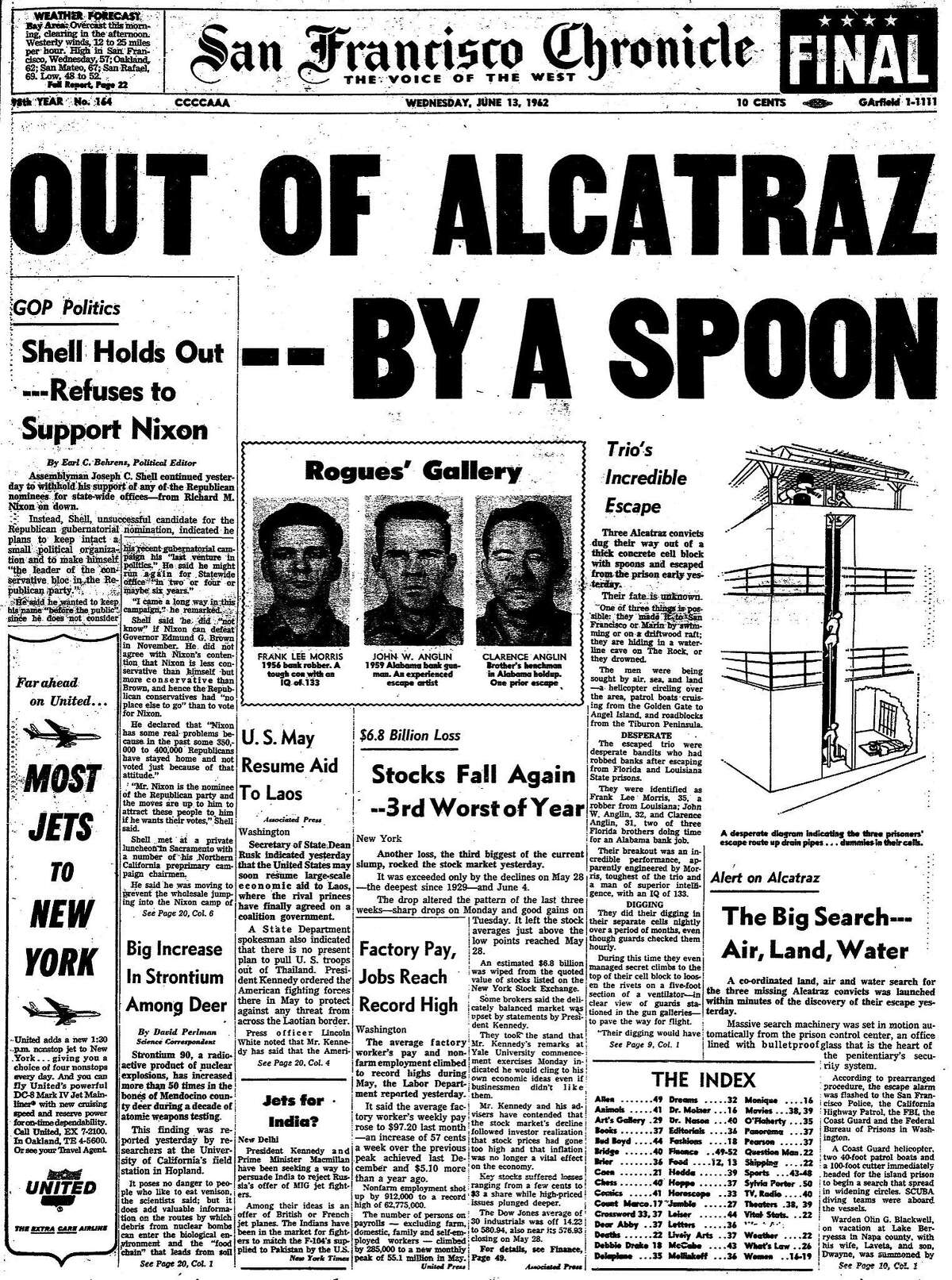 Fake Heads Used In Daring Alcatraz Escape Re Created By Fbi