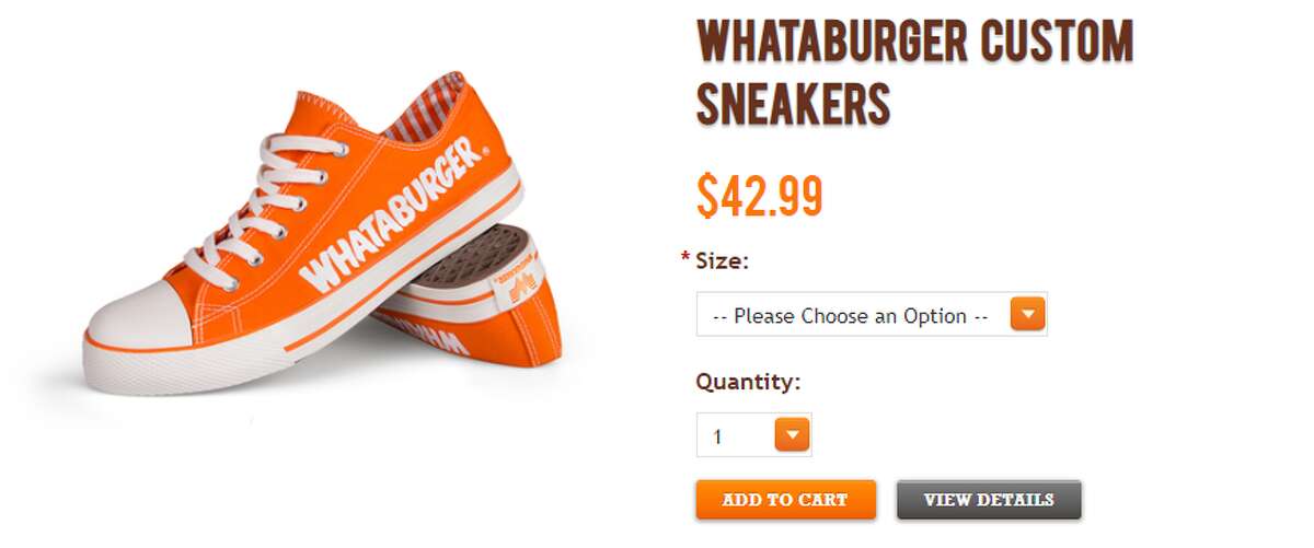 Whataburger top shoes converse