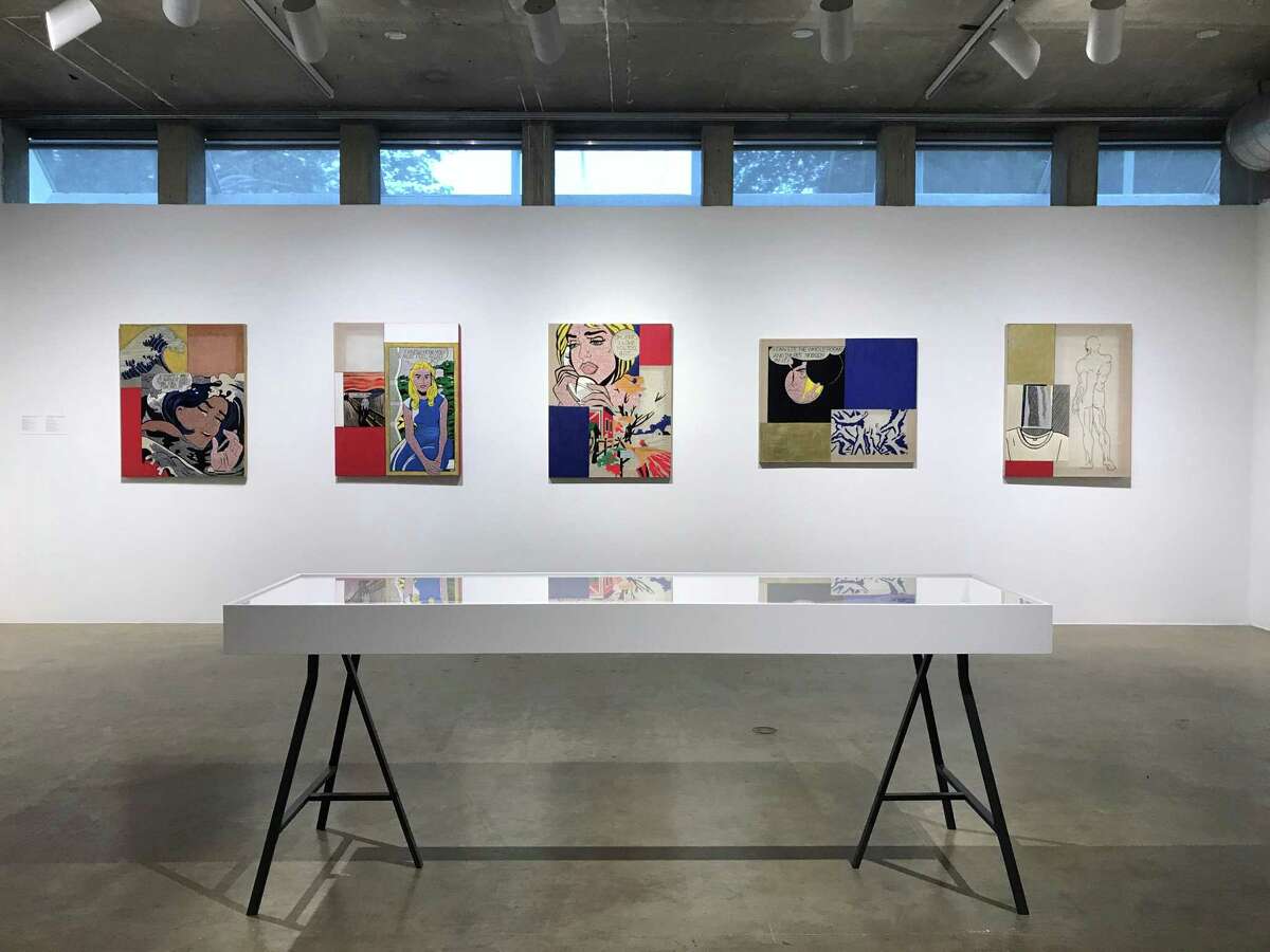 A view of "Nicolas Moufarrege: Recognize My Sign" at the Contemporary Arts Museum Houston.