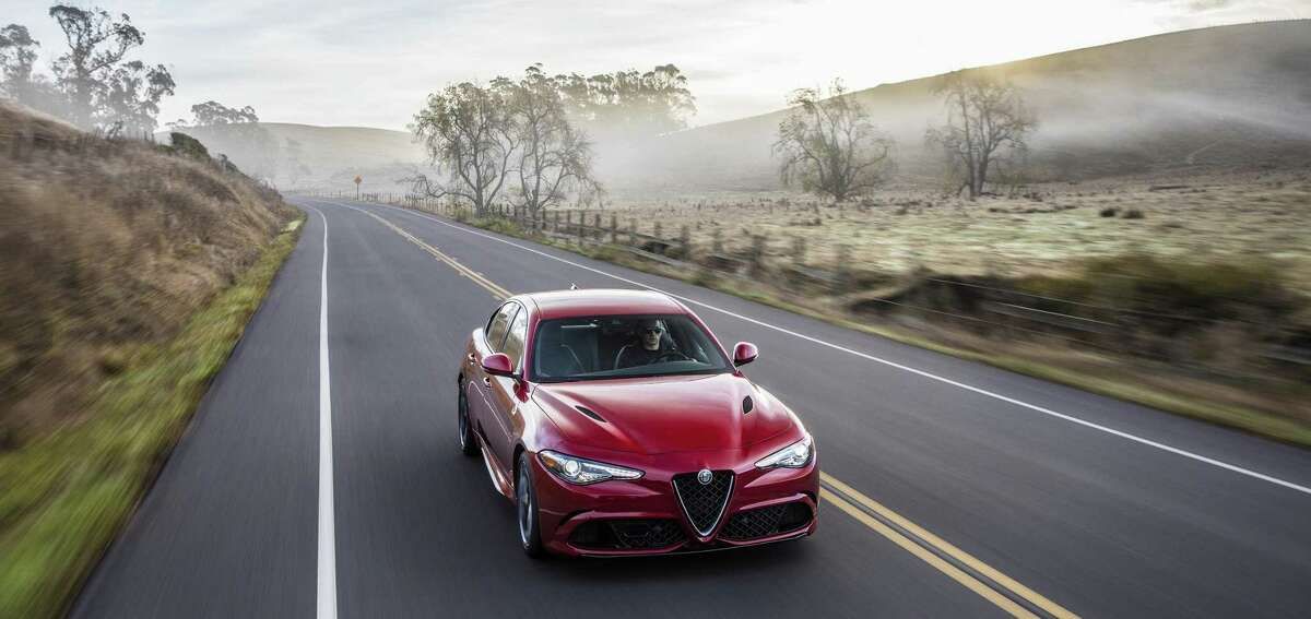 The 2019 Alfa Romeo Giulia Quadrifoglio will be one of more than 20 vehicles available for test drives at The San Francisco Chronicle 61st annual International Auto Show.