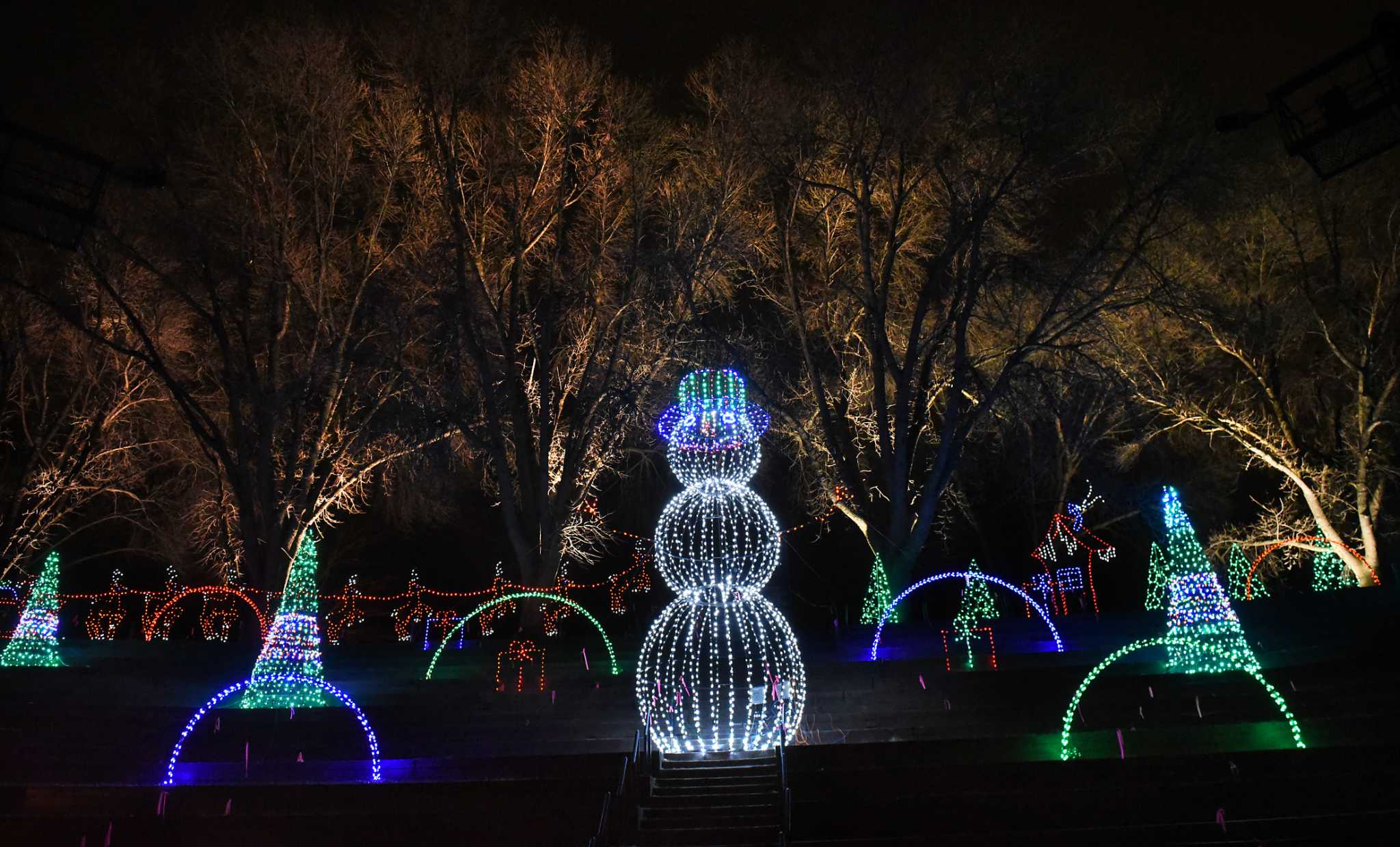 Photos Albany mayor kicks off Capital Holiday Lights in the Park