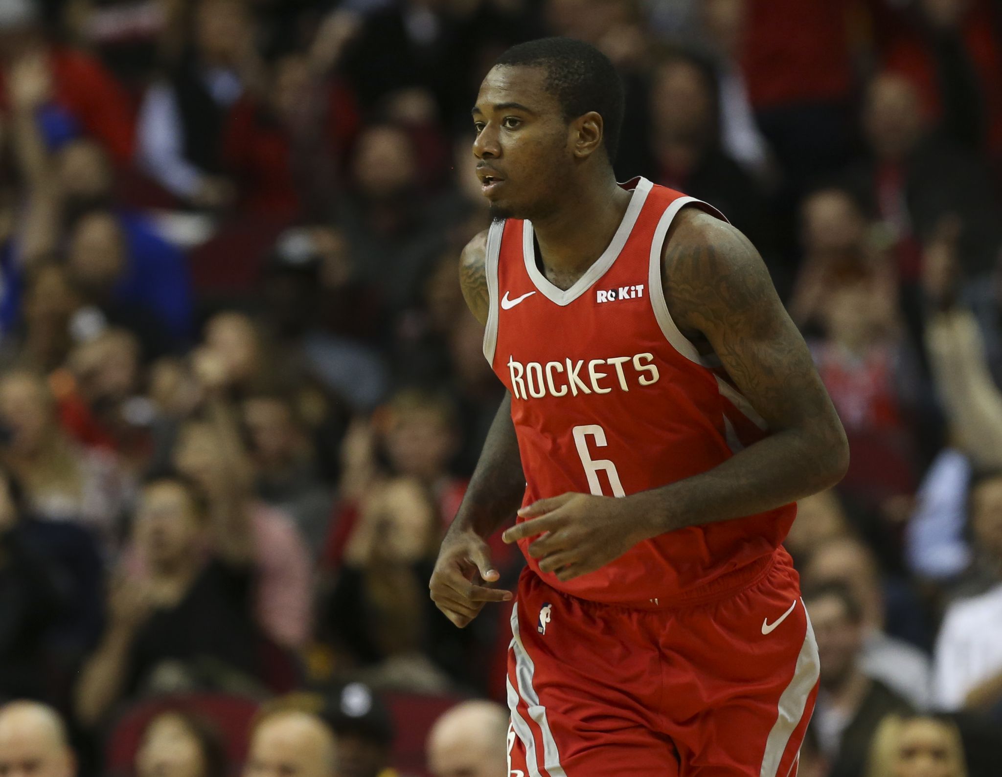 Rockets, rookie Gary Clark reach 3-year 