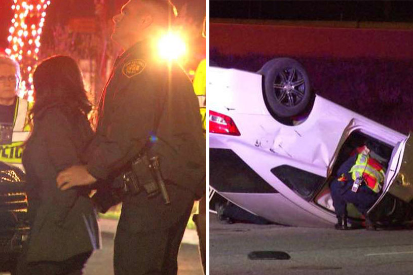 Woman Arrested On Drunken Driving Charge After Rollover Crash On Nw Side In San Antonio 9205