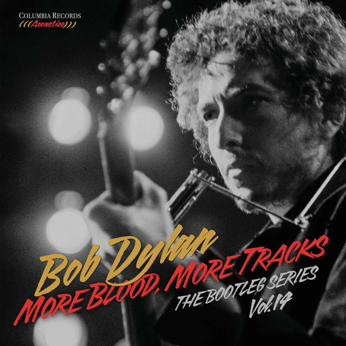 In an undated handout photo, the cover of Bob Dylan’s Bootleg Series release “More Blood, More Tracks.” The 14th Bootleg Series release gives the songs on Dylans 1975 album Blood on the Tracks a revealing close-up, illuminating the spare versions that might have been.