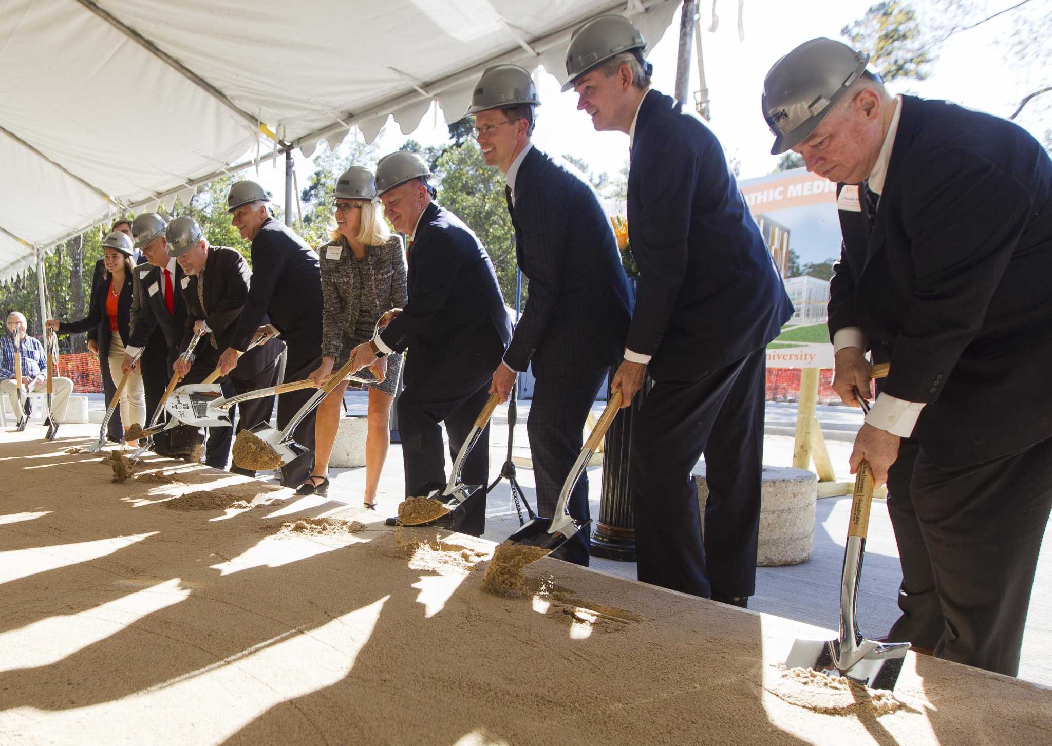 SHSU breaks ground on new med school in Conroe