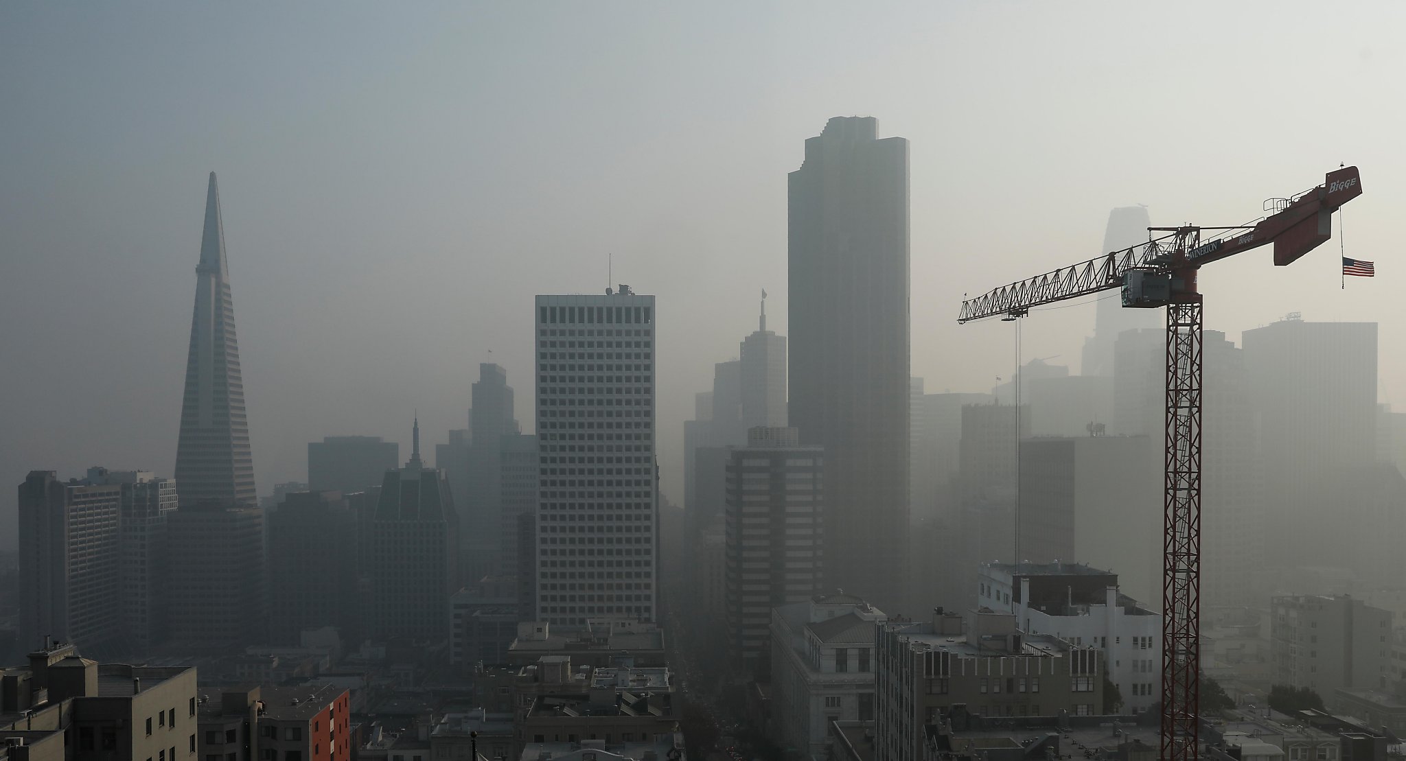 LA's air quality is dismal and the Bay Area isn't much better