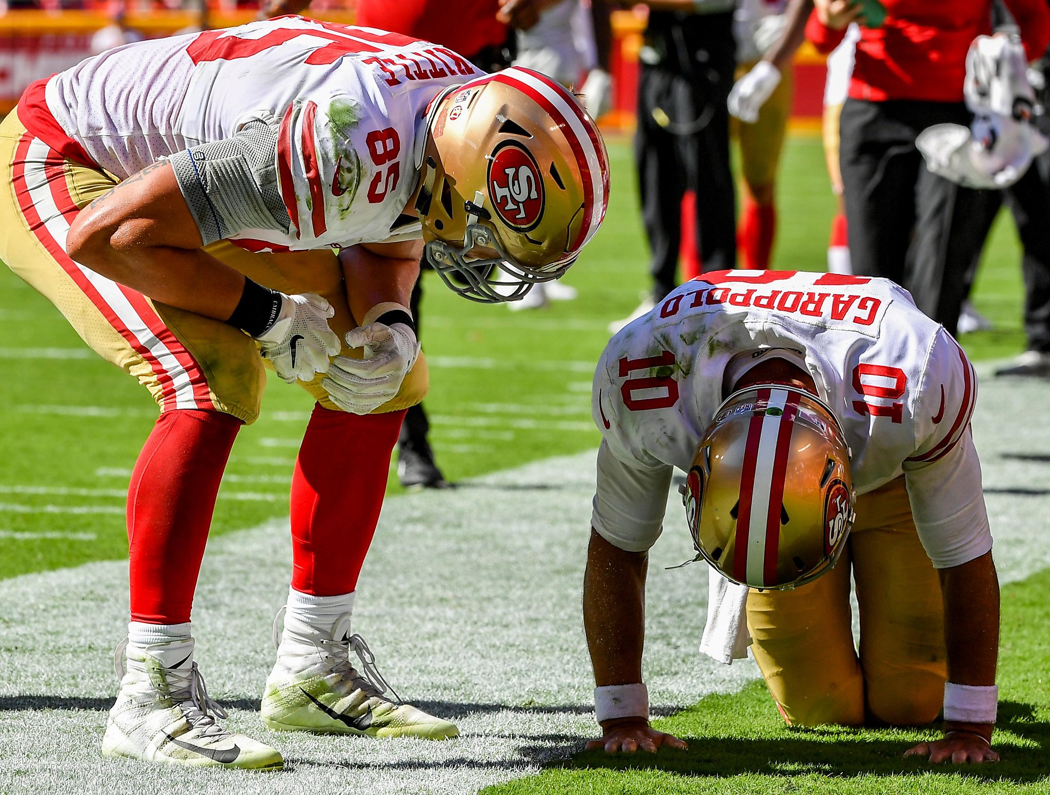 Garoppolo didn't outplay Mahomes through three Super Bowl quarters -  Arrowhead Pride