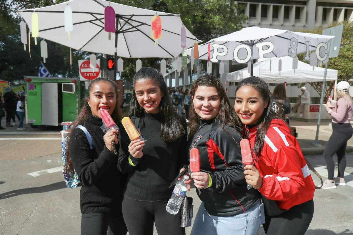 Festival-goers enjoyed more than 200 artists at the annual Via Colori festival, benefitting the Center for Hearing and Speech Saturday, Nov. 17, 2018, in Houston.