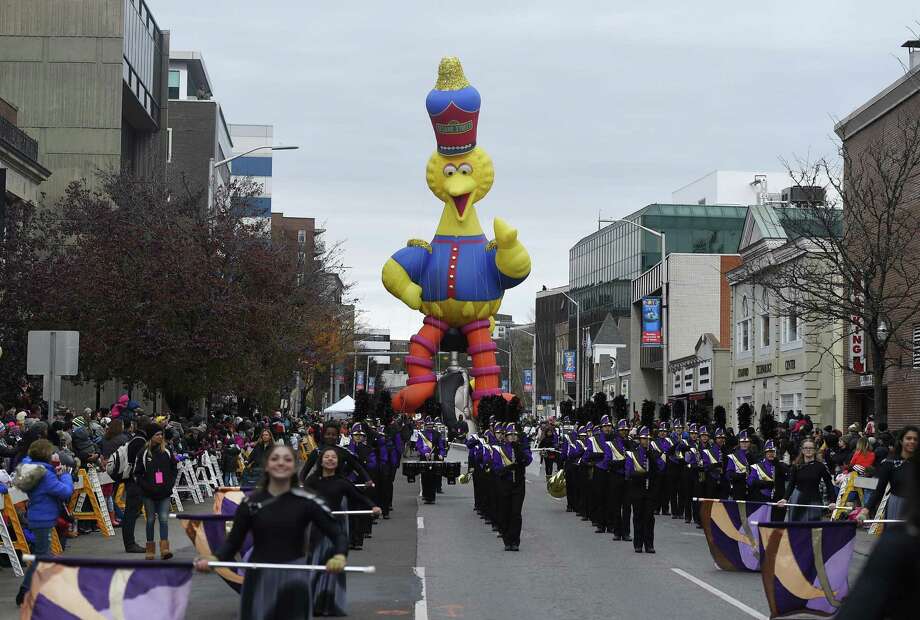 Annual Thanksgiving balloon parade marches in Stamford StamfordAdvocate