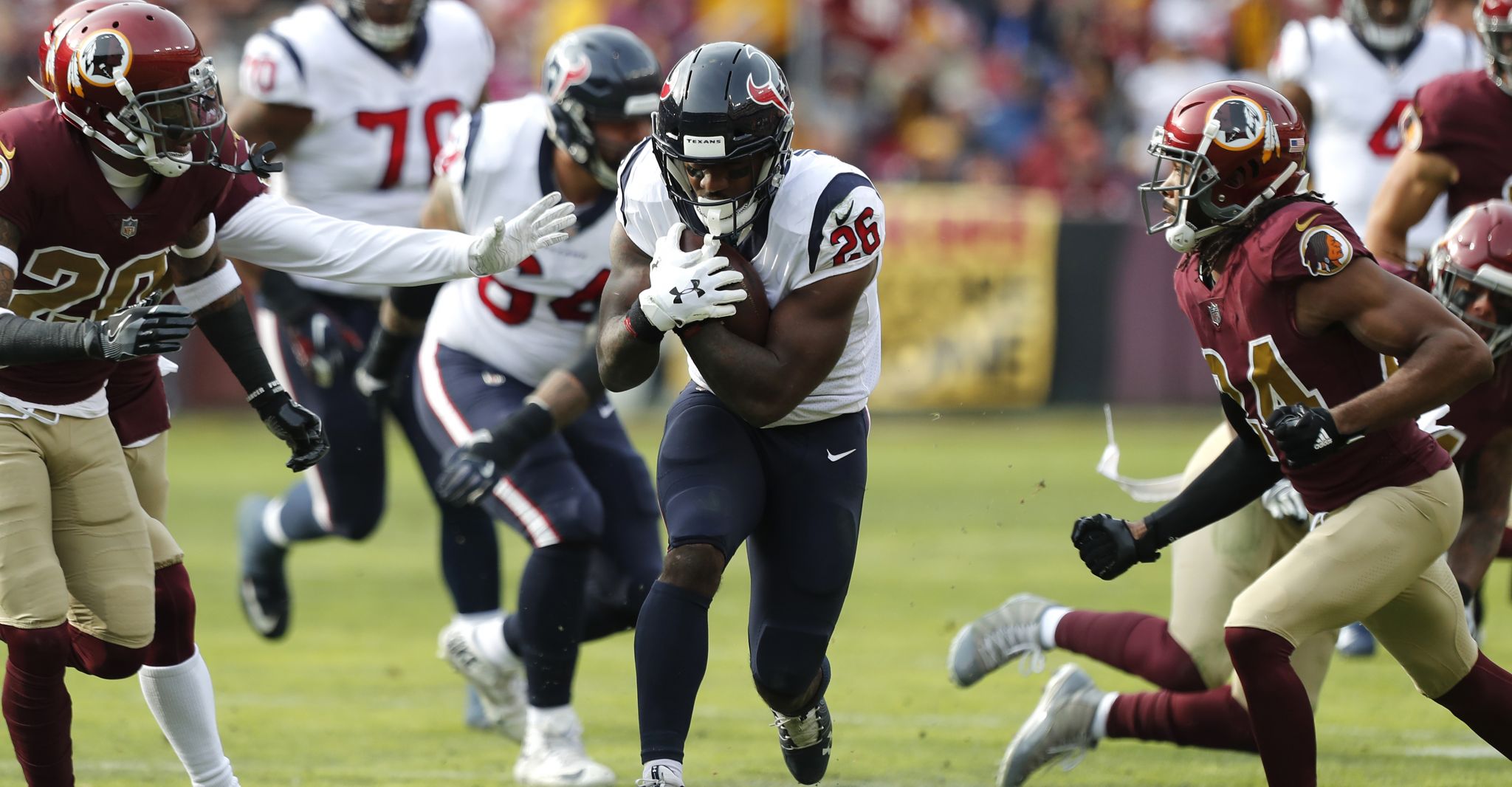 Texans lose Lamar Miller, Zach Fulton in preseason game