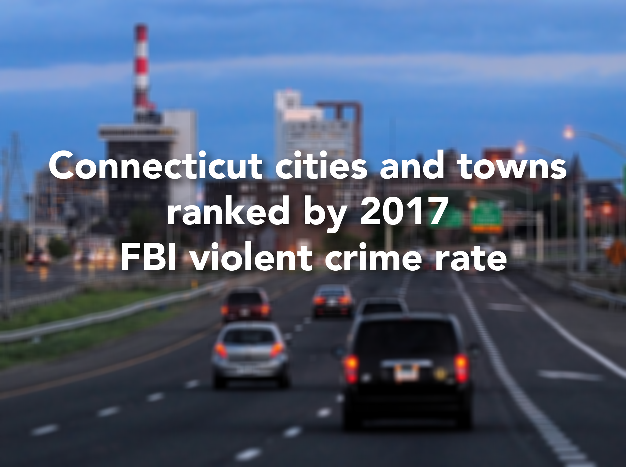 FBI releases Connecticut crime rates