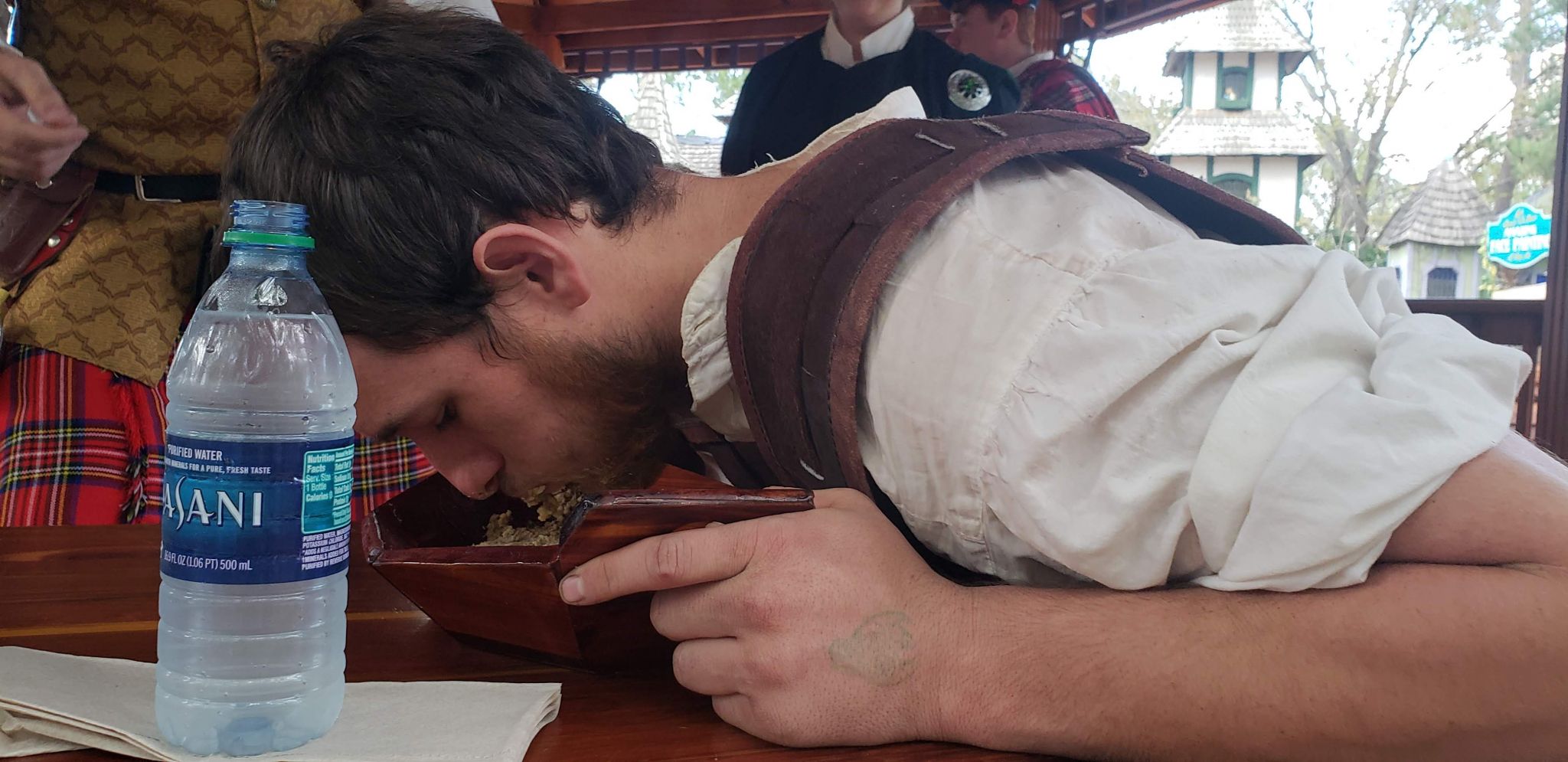 Haggis eating Contest At Texas Renaissance Festival Not For Those With haggis-eating-contest-at-texas-renaissance-festival-not-for-those-with